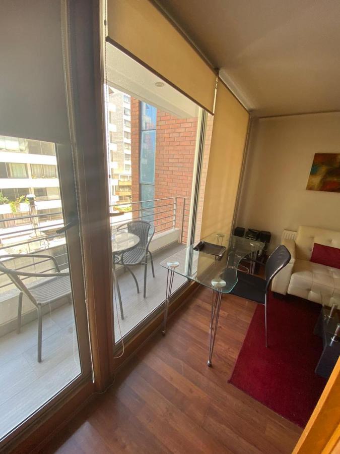 산티아고 Departamento 2 Ambientes Mas Terraza Amoblada, Providencia 아파트 외부 사진